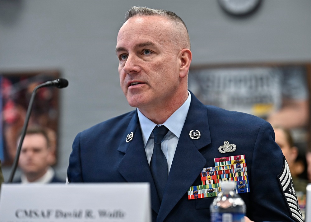 Military senior enlisted leaders HAC quality of life hearing