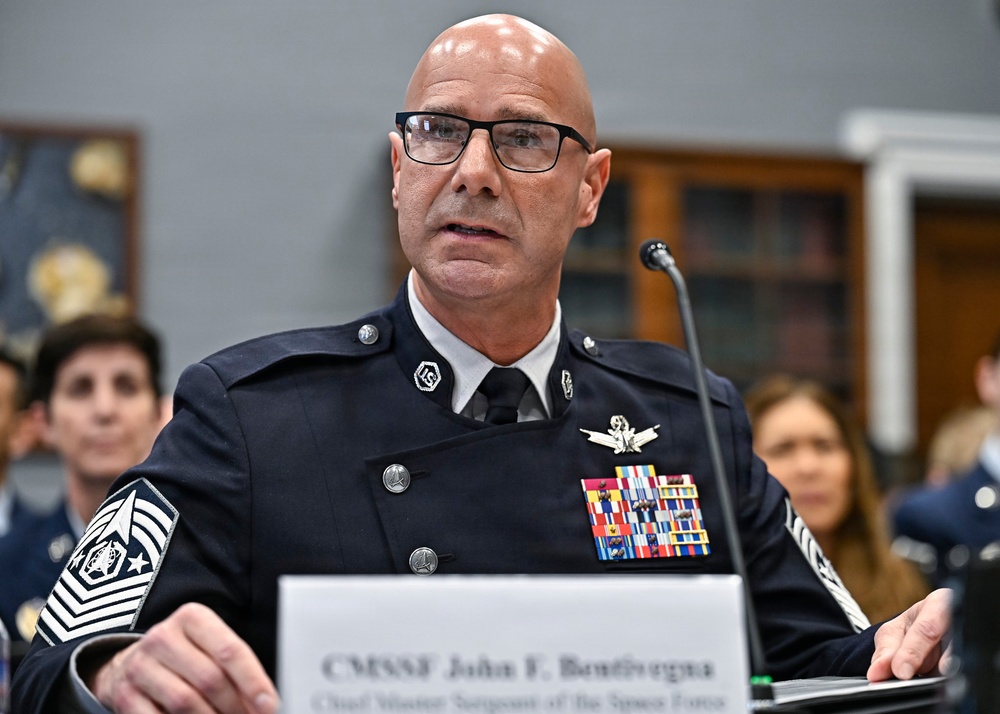 Military senior enlisted leaders HAC quality of life hearing