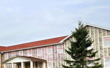 Six months along, Fort McCoy Garrison Headquarters project moving along steadily