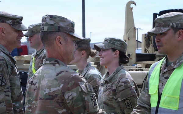 32d AAMDC Visit to 108th ADA Brigade