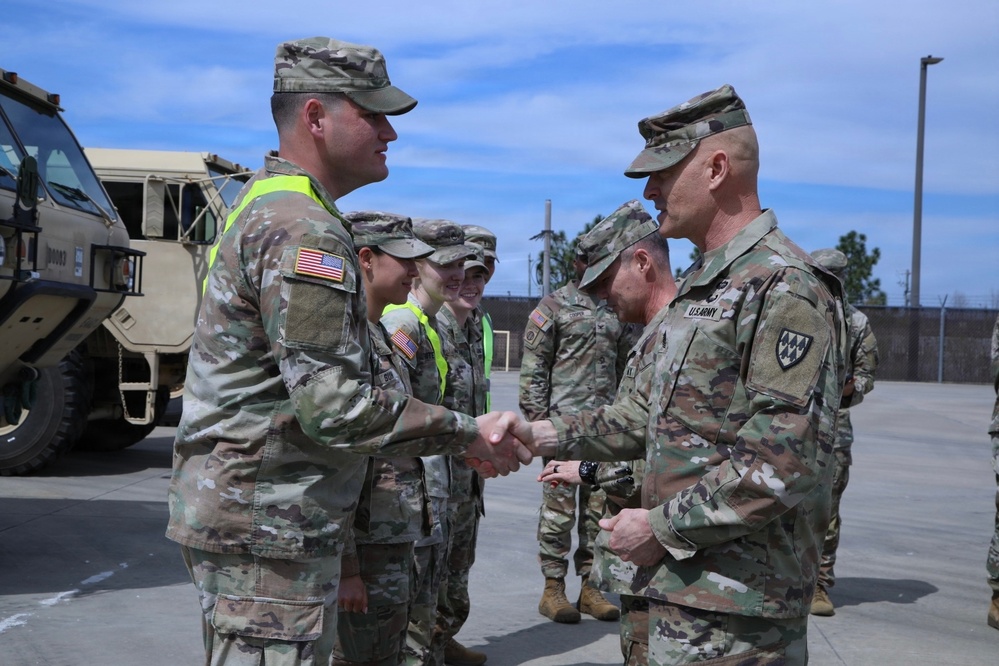 32d AAMDC Visit to 108th ADA Brigade
