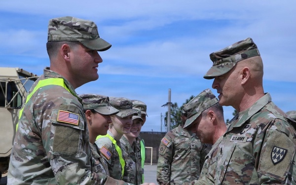 32d AAMDC Visit to 108th ADA Brigade