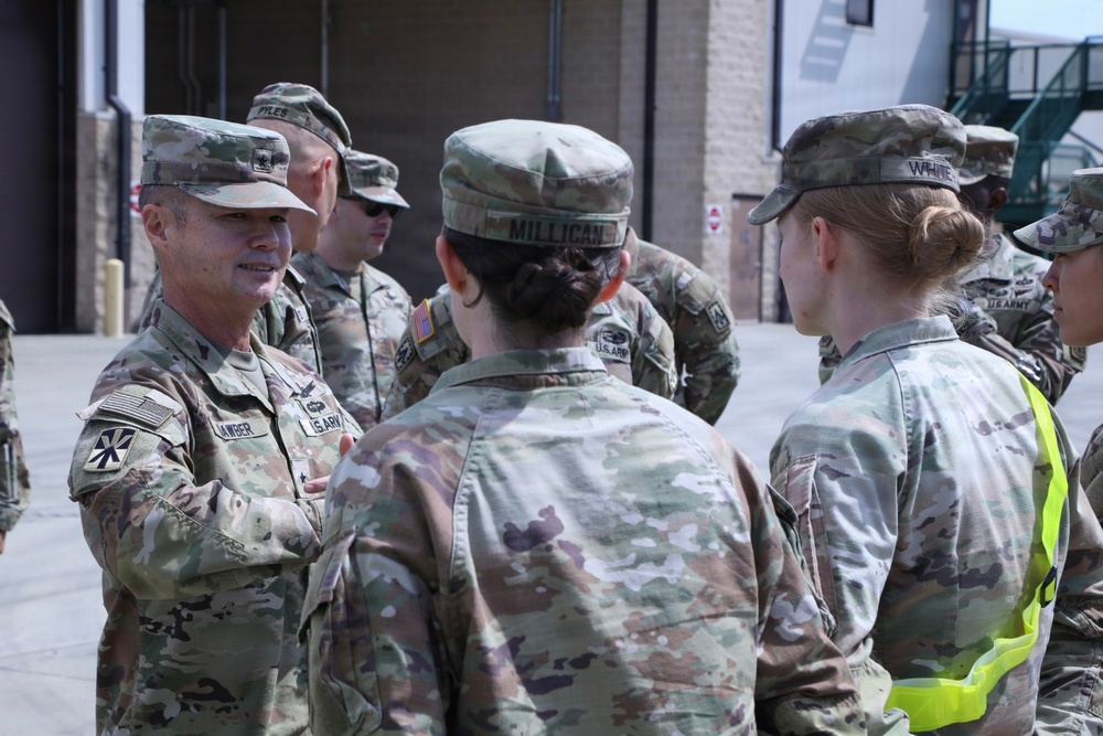 32d AAMDC Visit to 108th ADA Brigade
