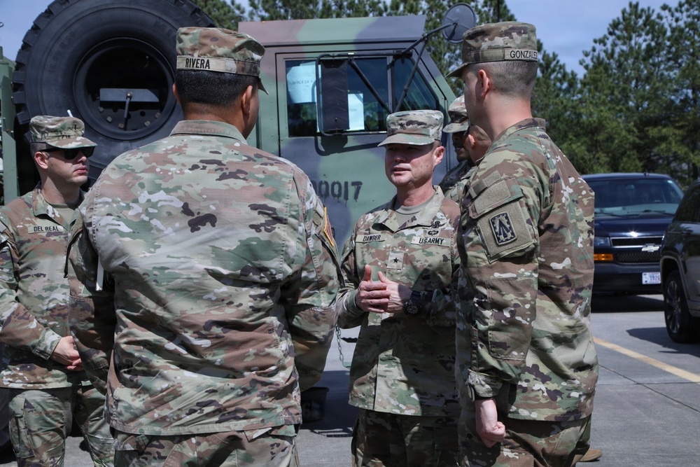 32d AAMDC Visit to 108th ADA Brigade