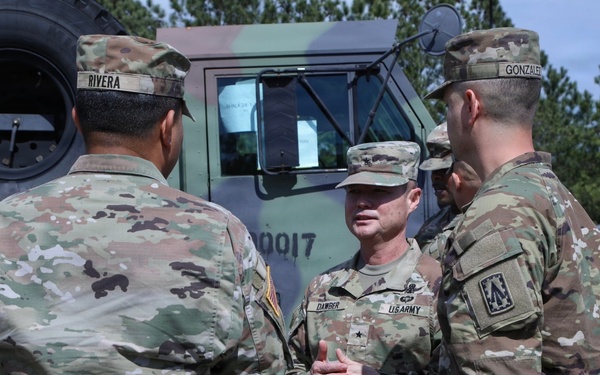 32d AAMDC Visit to 108th ADA Brigade