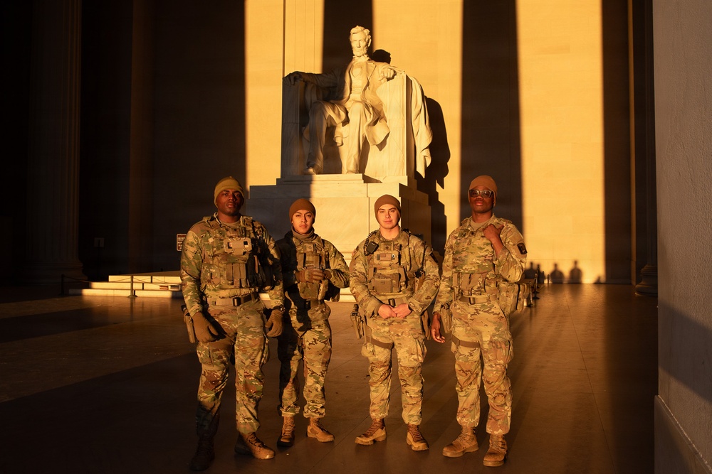 Staff Sgt. Nicholas Black Nicholas Black Promoted at Lincoln Memorial