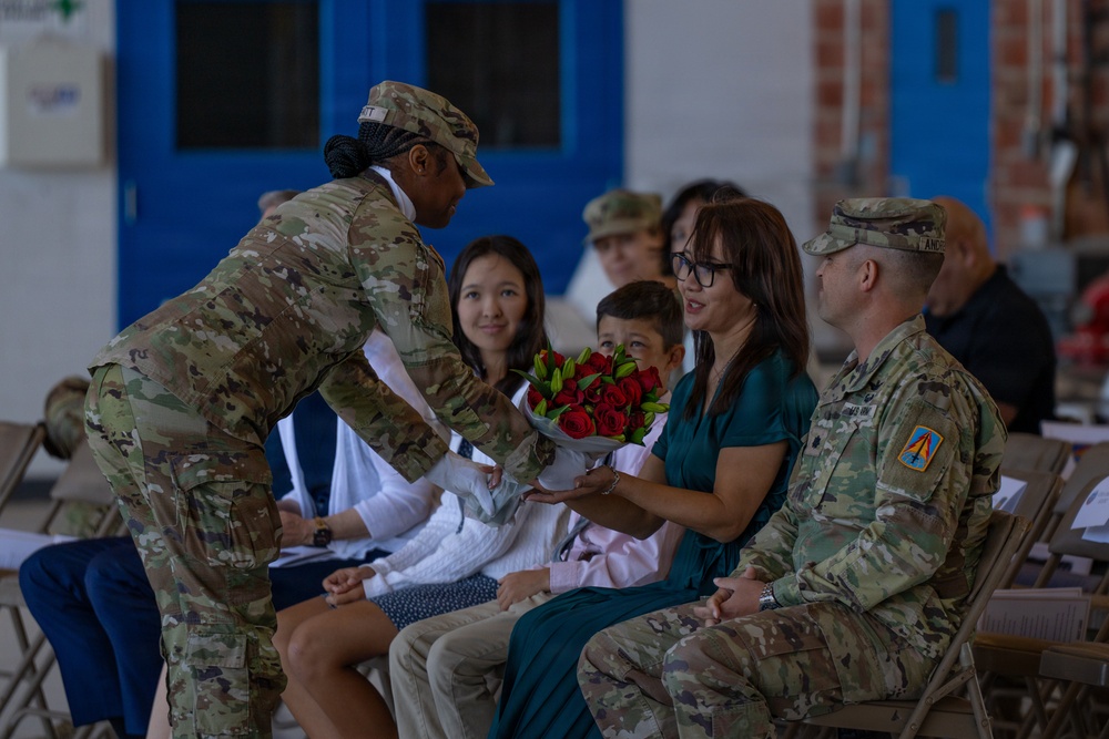 204th Military Intelligence Battalion (Aerial Reconnaissance) change of command ceremony