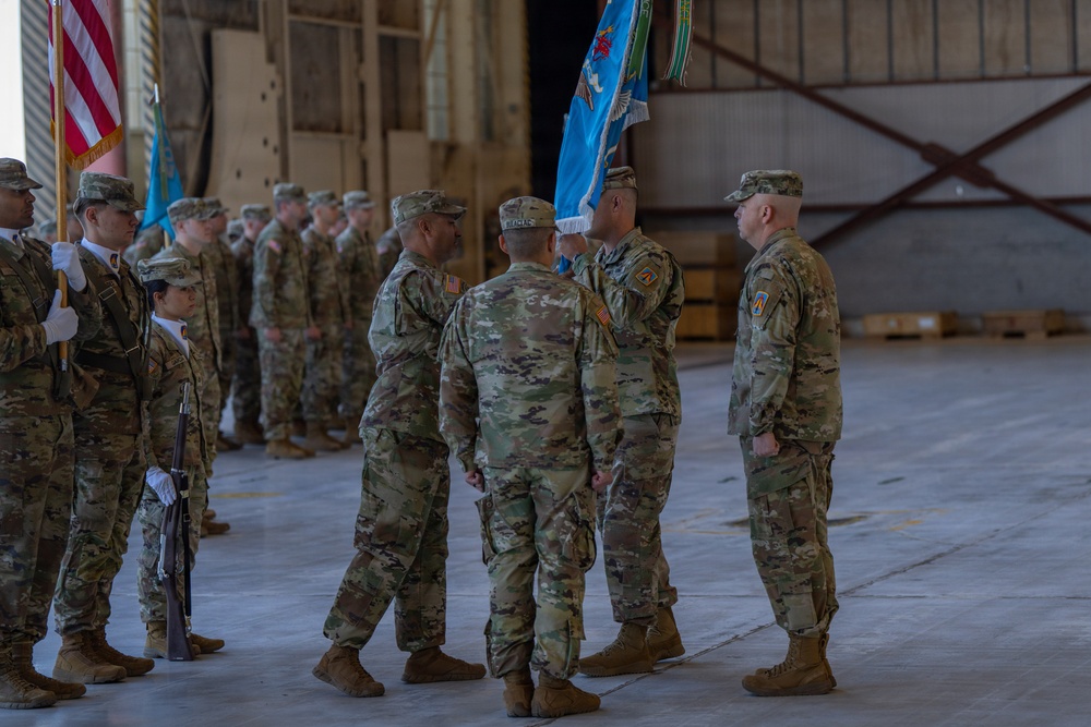 204th Military Intelligence Battalion (Aerial Reconnaissance) change of command ceremony