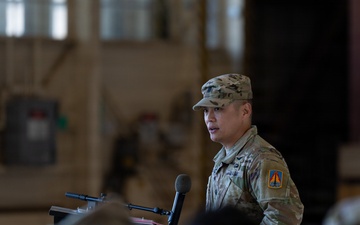 204th Military Intelligence Battalion (Aerial Reconnaissance) change of command ceremony