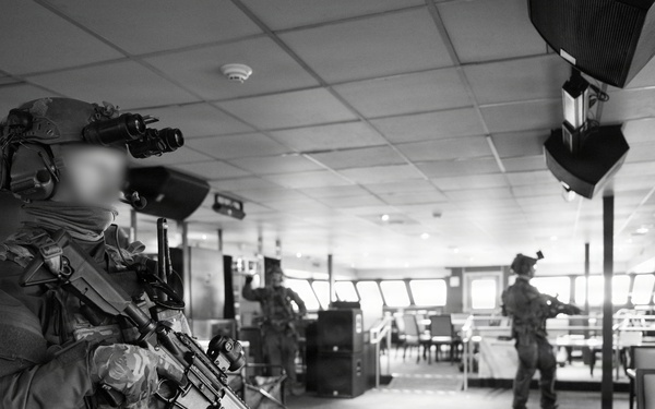 Coast Guard Maritime Security Response Team-East conducts boarding training aboard Spirit of Norfolk