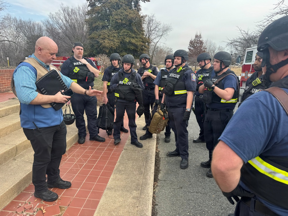 Fort Belvoir's Active Shooter Exercise Sharpens Skills