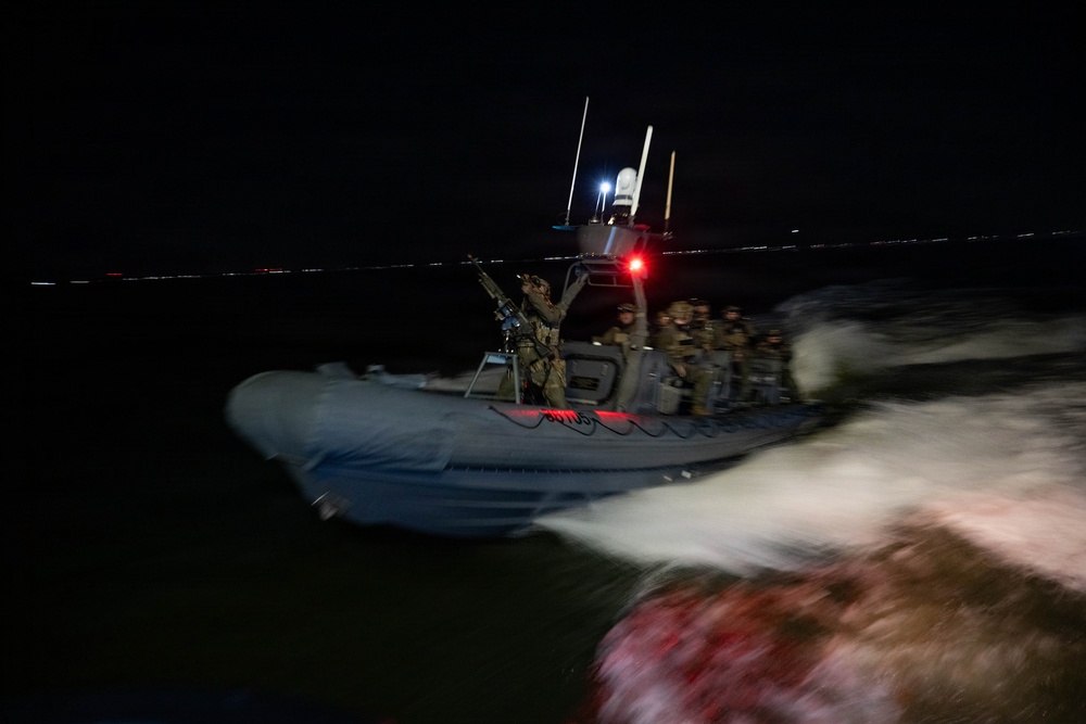 Coast Guard Maritime Security Response Team-East conducts boarding training aboard Spirit of Norfolk