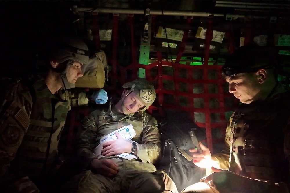 146 AES conducts mass casualty exercise on C-130