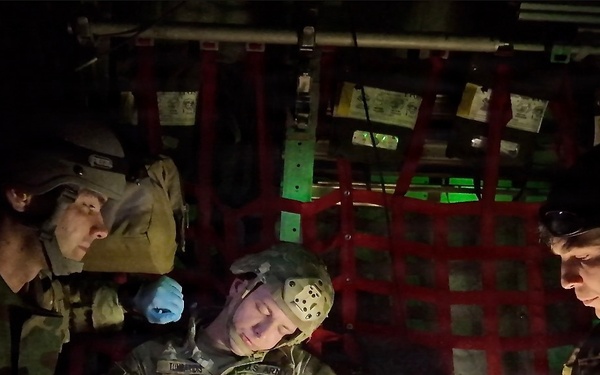 146 AES conducts mass casualty exercise on C-130