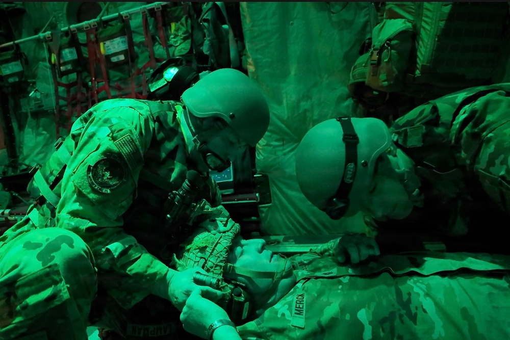 146 AES conducts mass casualty exercise on C-130
