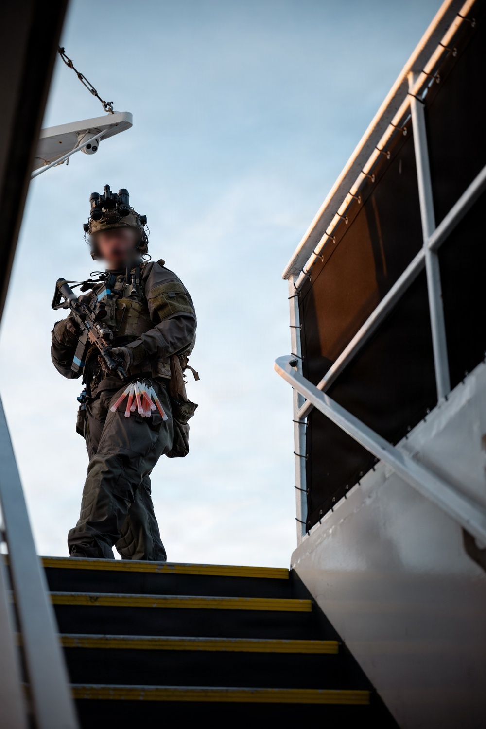 Coast Guard Maritime Security Response Team-East conducts boarding training aboard Spirit of Norfolk
