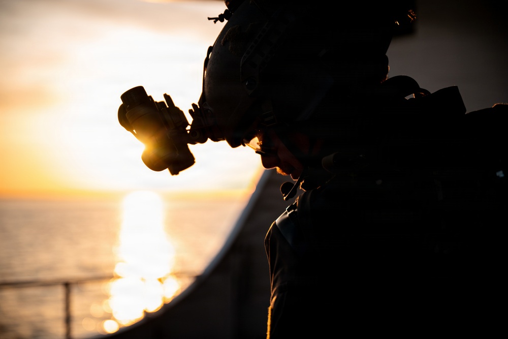 Coast Guard Maritime Security Response Team-East conducts boarding training aboard Spirit of Norfolk