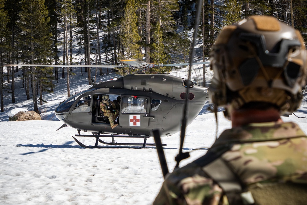 10th Special Forces Group Trains at Marine Corps Mountain Warfare Training Center