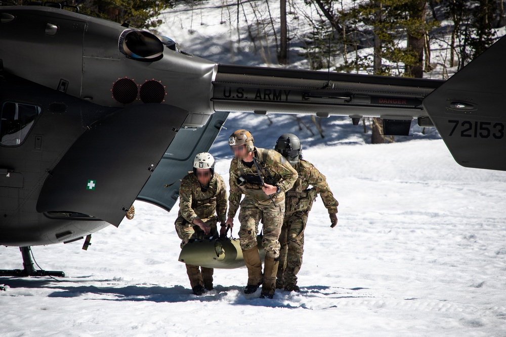 10th Special Forces Group Trains at Marine Corps Mountain Warfare Training Center