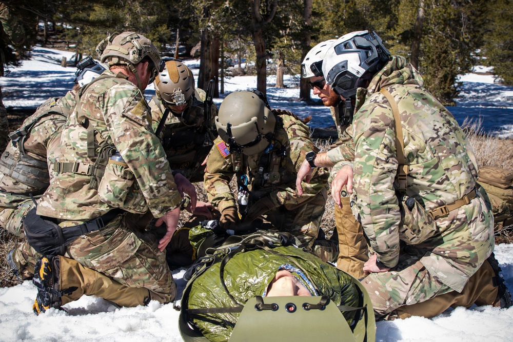 10th Special Forces Group Trains at Marine Corps Mountain Warfare Training Center