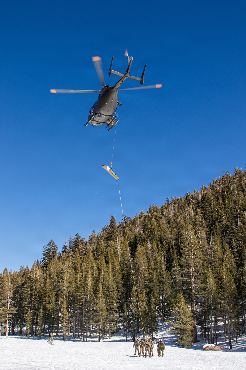 10th Special Forces Group Trains at Marine Corps Mountain Warfare Training Center
