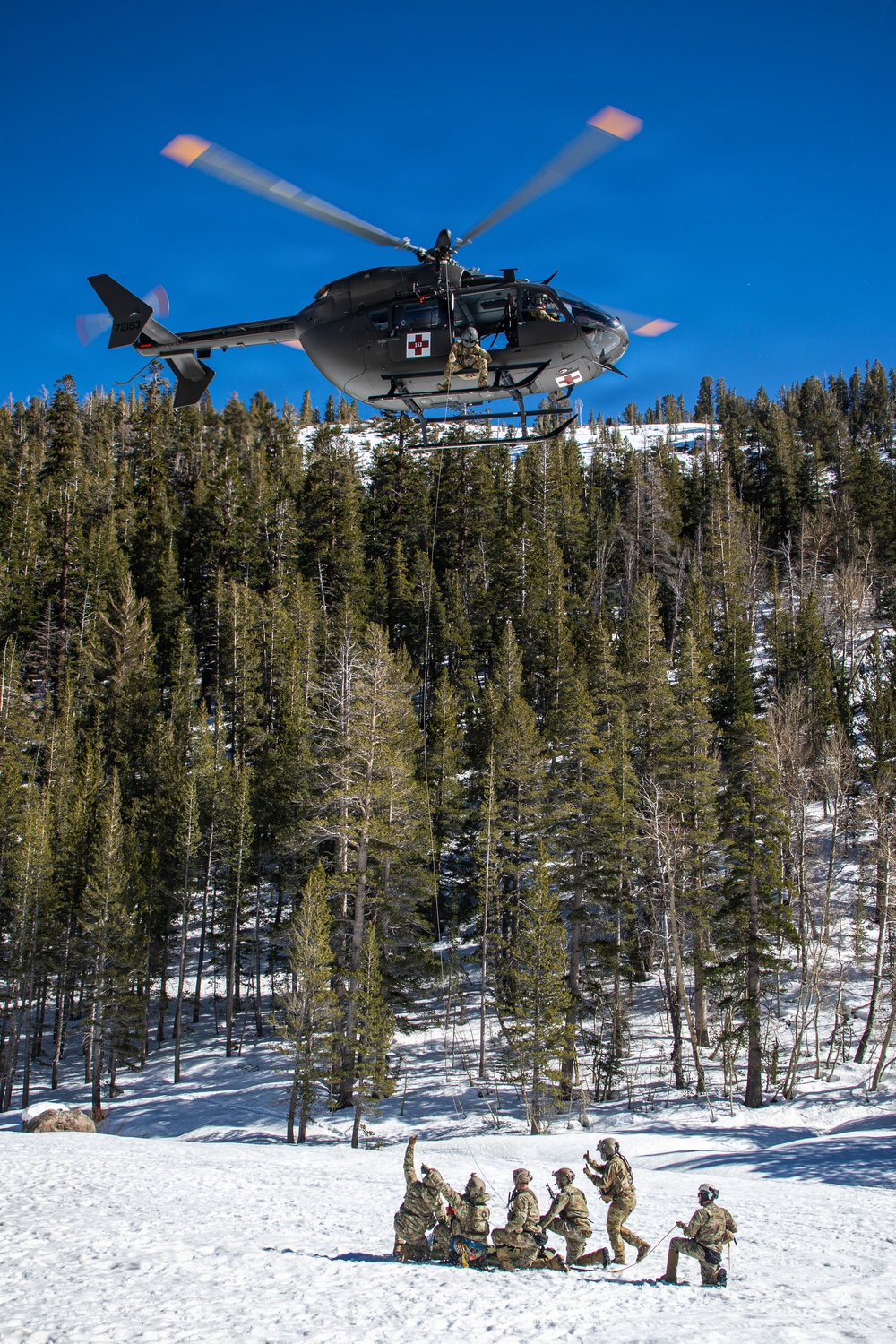 10th Special Forces Group Trains at Marine Corps Mountain Warfare Training Center