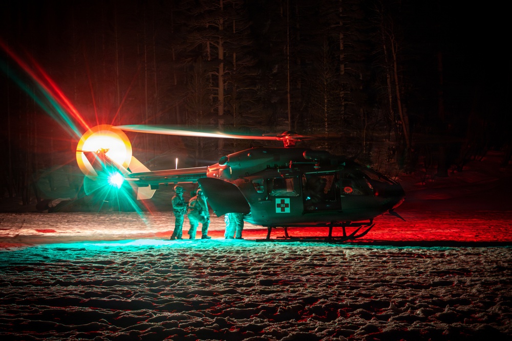 10th Special Forces Group Trains at Marine Corps Mountain Warfare Training Center