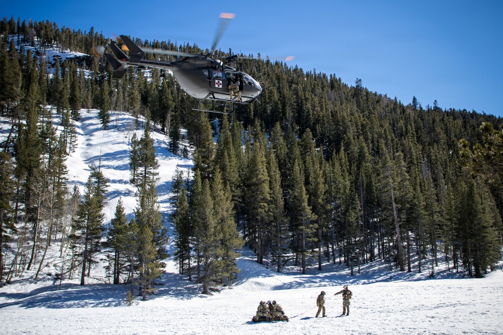 10th Special Forces Group Trains at Marine Corps Mountain Warfare Training Center