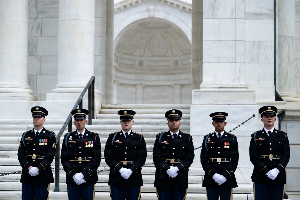 Medal of Honor Recipients Visit Arlington National Cemetery for National Medal of Honor Day
