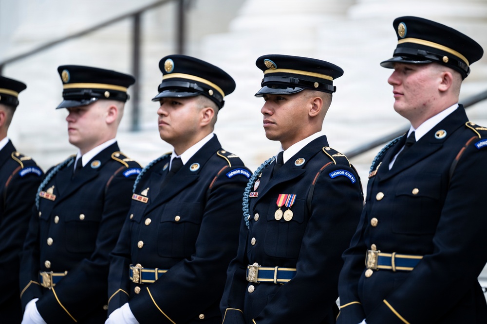 Medal of Honor Recipients Visit Arlington National Cemetery for National Medal of Honor Day