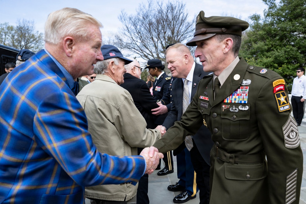Medal of Honor Recipients Visit Arlington National Cemetery for National Medal of Honor Day