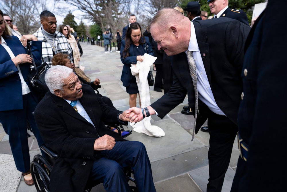 Medal of Honor Recipients Visit Arlington National Cemetery for National Medal of Honor Day