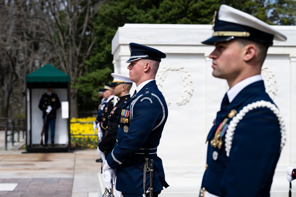 Medal of Honor Recipients Visit Arlington National Cemetery for National Medal of Honor Day