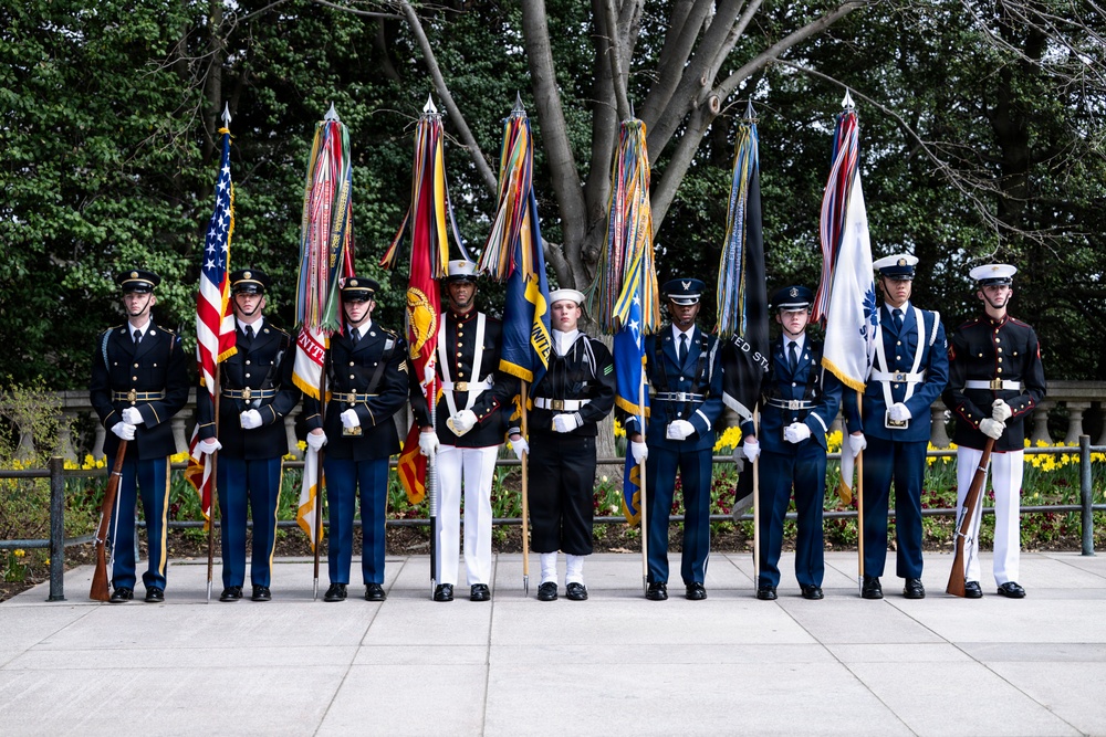 Medal of Honor Recipients Visit Arlington National Cemetery for National Medal of Honor Day