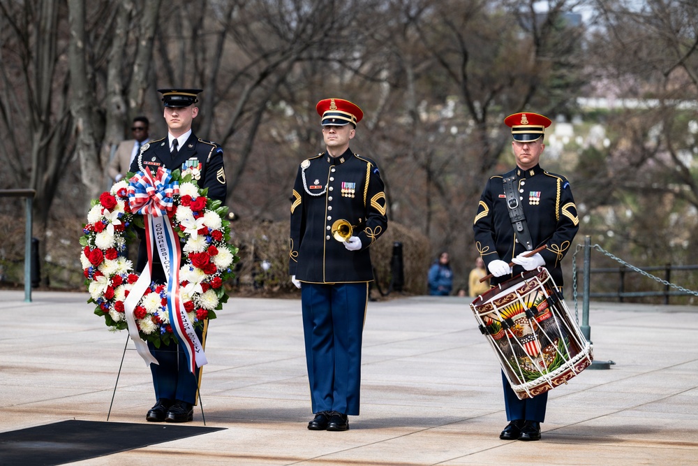 Medal of Honor Recipients Visit Arlington National Cemetery for National Medal of Honor Day
