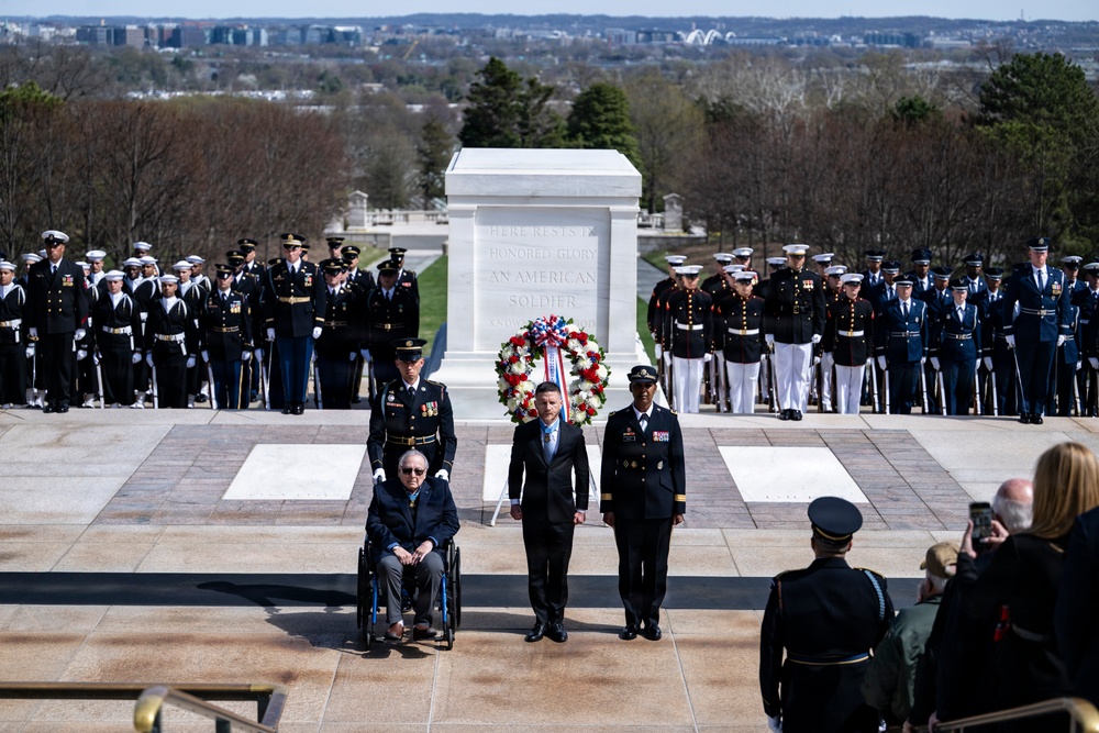 Medal of Honor Recipients Visit Arlington National Cemetery for National Medal of Honor Day