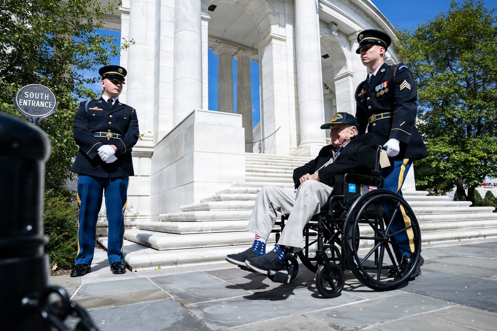 Medal of Honor Recipients Visit Arlington National Cemetery for National Medal of Honor Day
