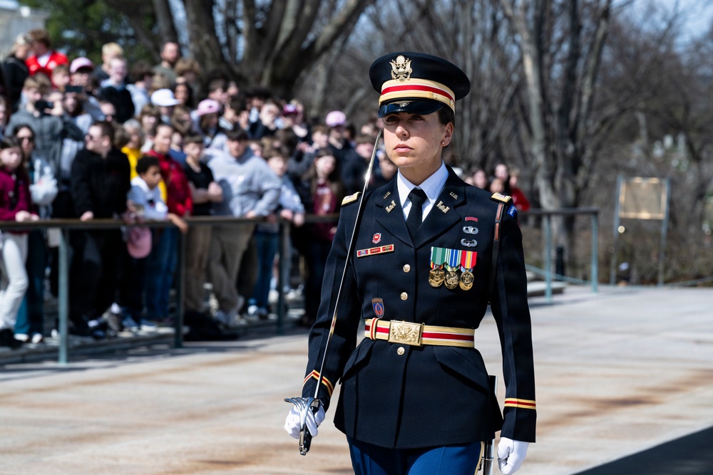 Medal of Honor Recipients Visit Arlington National Cemetery for National Medal of Honor Day