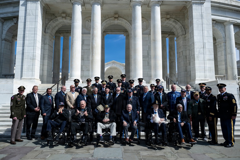 Medal of Honor Recipients Visit Arlington National Cemetery for National Medal of Honor Day