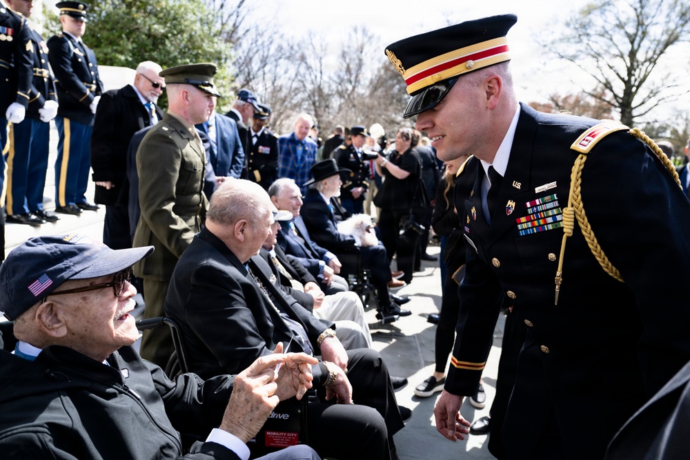 Medal of Honor Recipients Visit Arlington National Cemetery for National Medal of Honor Day
