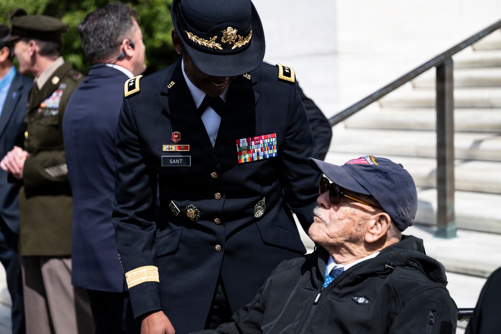 Medal of Honor Recipients Visit Arlington National Cemetery for National Medal of Honor Day