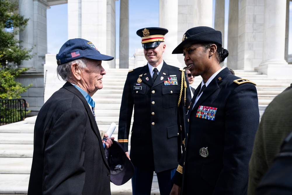 Medal of Honor Recipients Visit Arlington National Cemetery for National Medal of Honor Day
