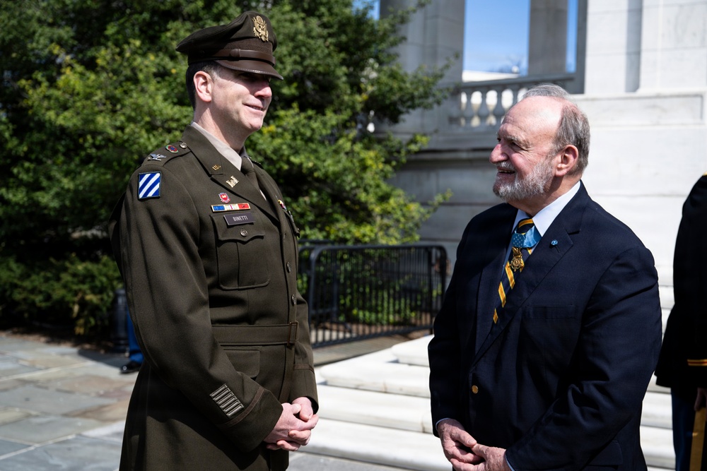 Medal of Honor Recipients Visit Arlington National Cemetery for National Medal of Honor Day