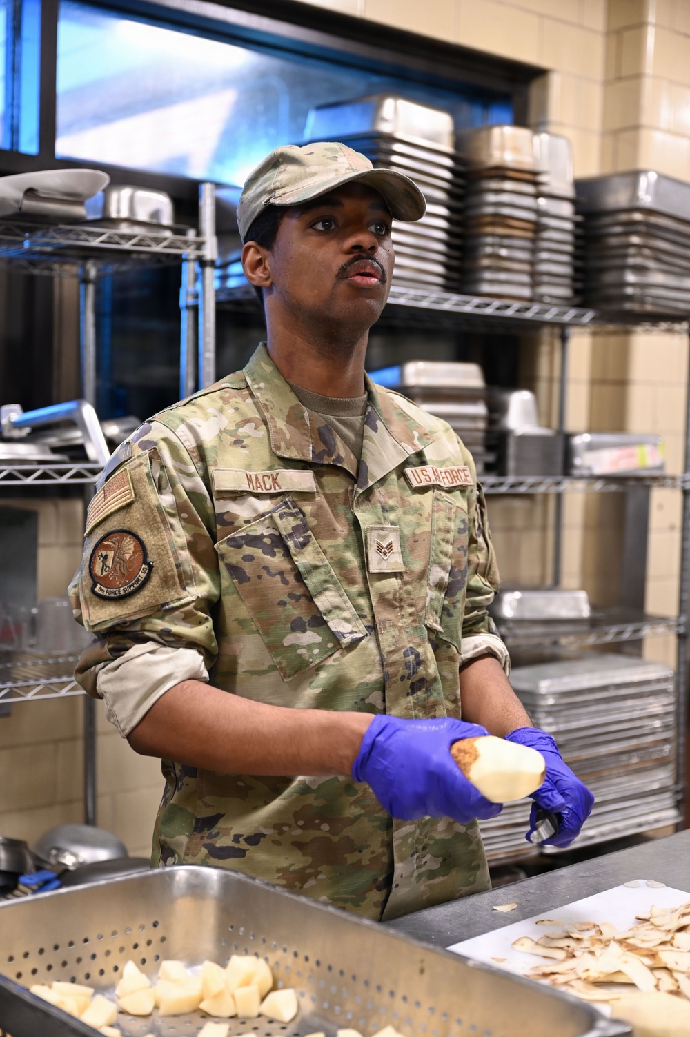 Fuel for the force: Minot AFB dining facility in action
