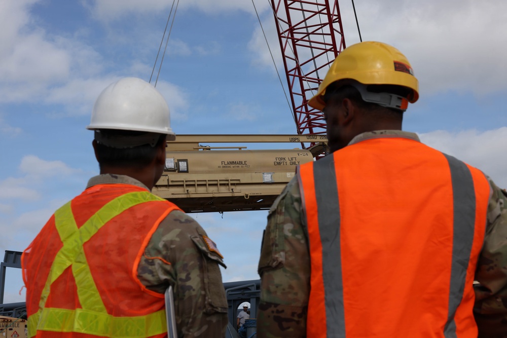 Strategic mobility in action: MB480 supports Army global operations