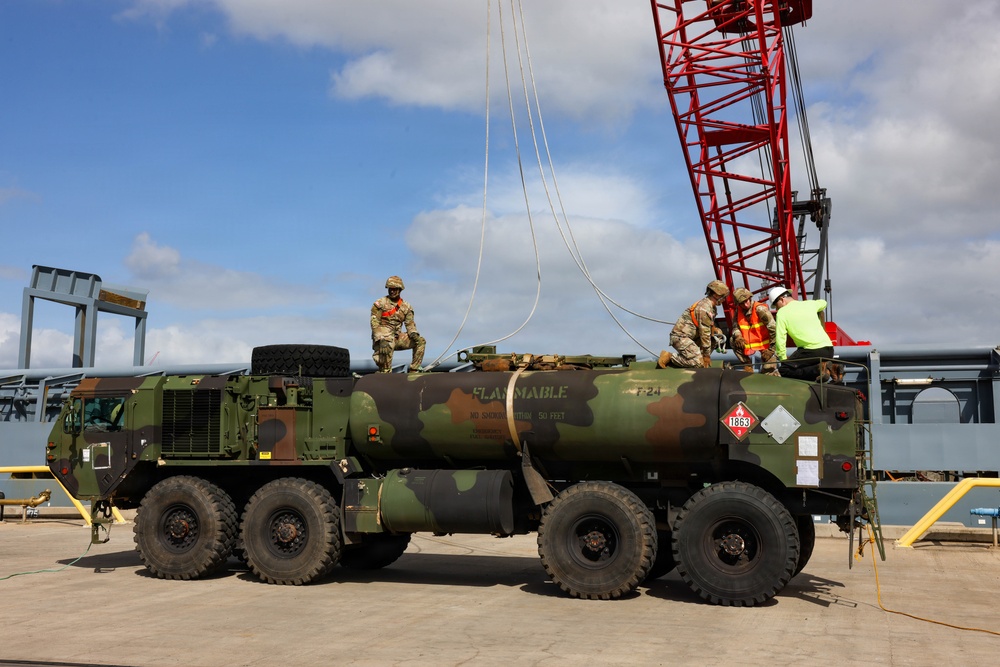 Strategic mobility in action: MB480 supports Army global operations