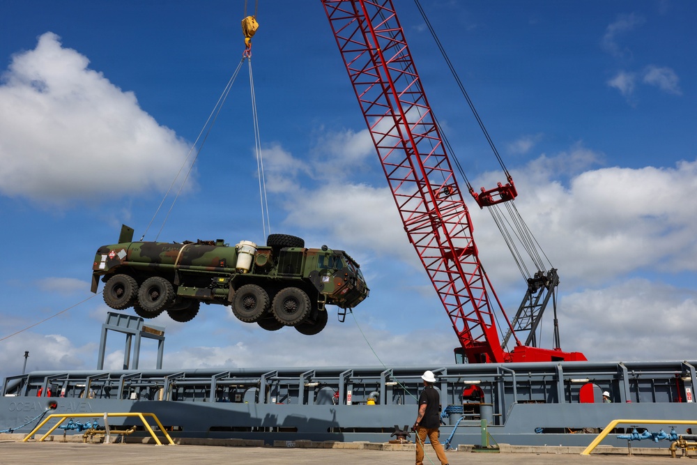 Strategic mobility in action: MB480 supports Army global operations