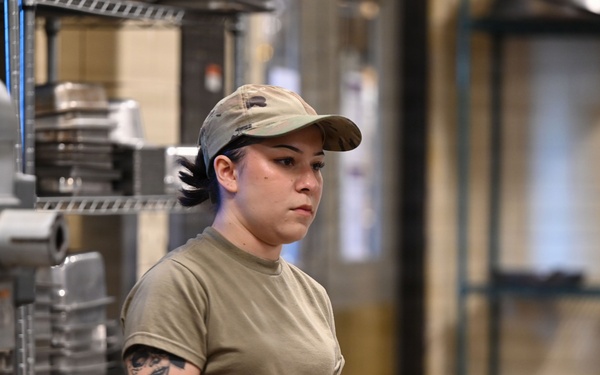 Fuel for the force: Minot AFB dining facility in action