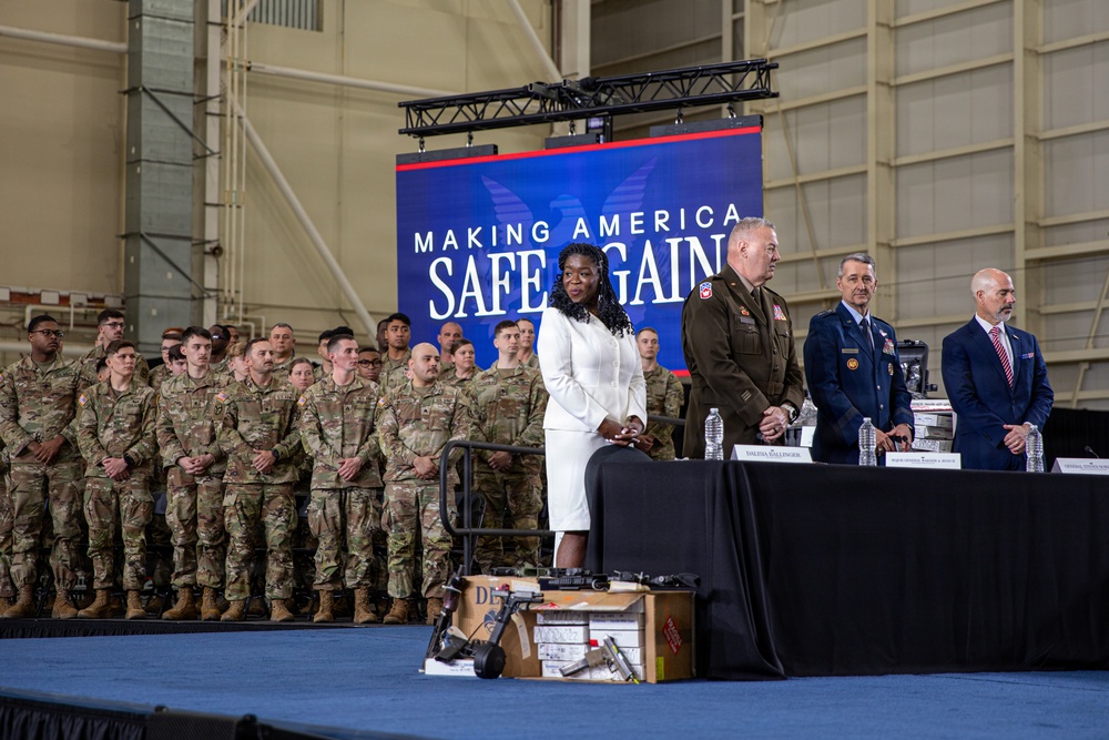 President Donald J. Trump visits Memphis to highlight ongoing public safety efforts