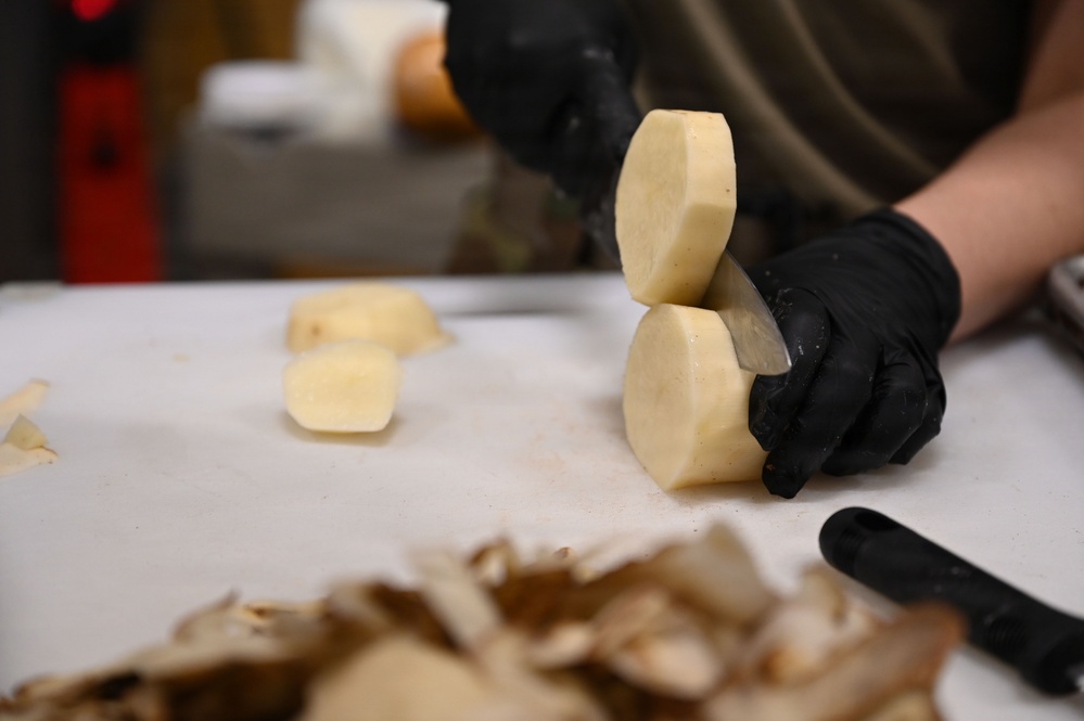 Fuel for the force: Minot AFB dining facility in action